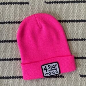 San Francisco 4 Star Theater Hot Pink Beanie